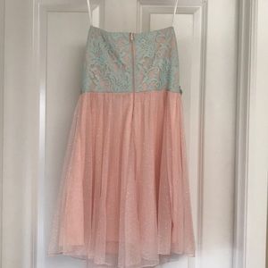 City Triangles Dresses - Pink and blue strapless prom/homecoming dress City Triangles Dresses - Pink and blue strapless prom/homecoming dress